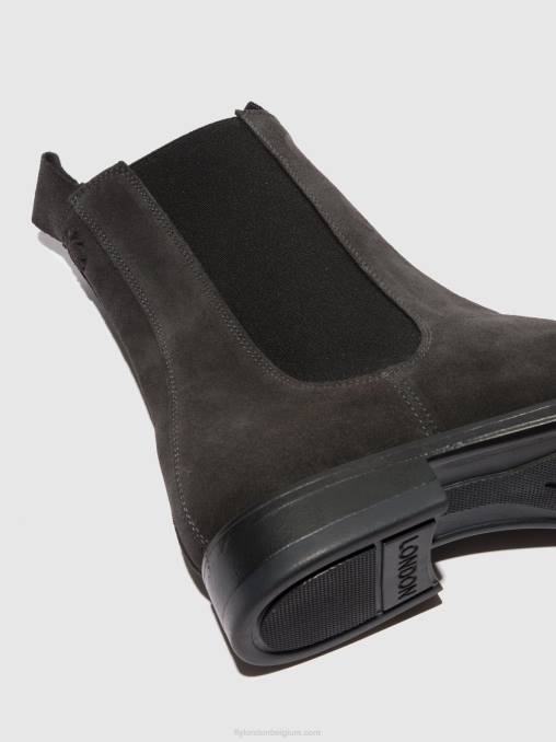 oilsuède (plantaardige) diesel Fly London Heren chelsea enkellaarzen moze798 V2B0805
