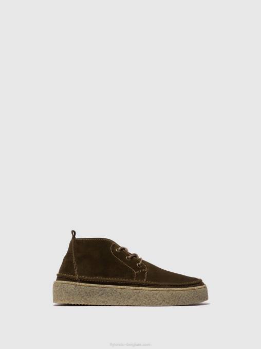 slib Fly London Heren enkellaarzen met veters roly518 V2B0803