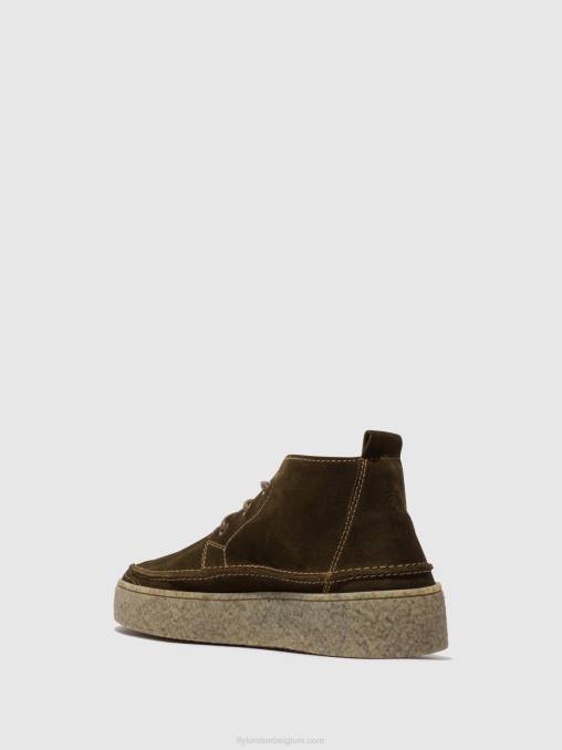 slib Fly London Heren enkellaarzen met veters roly518 V2B0803