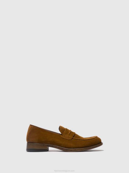 bruinen Fly London Heren instappers schoenen mebo956 V2B0817