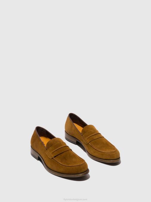 bruinen Fly London Heren instappers schoenen mebo956 V2B0817