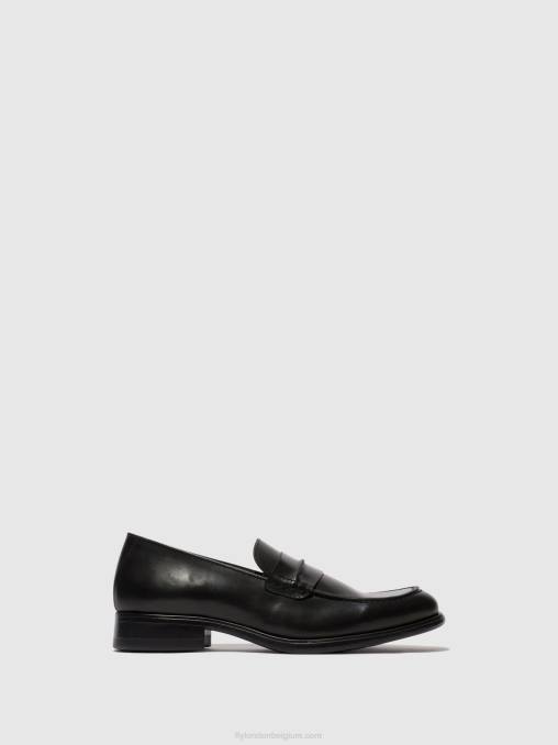 zwart Fly London Heren instappers schoenen mebo956 V2B0816