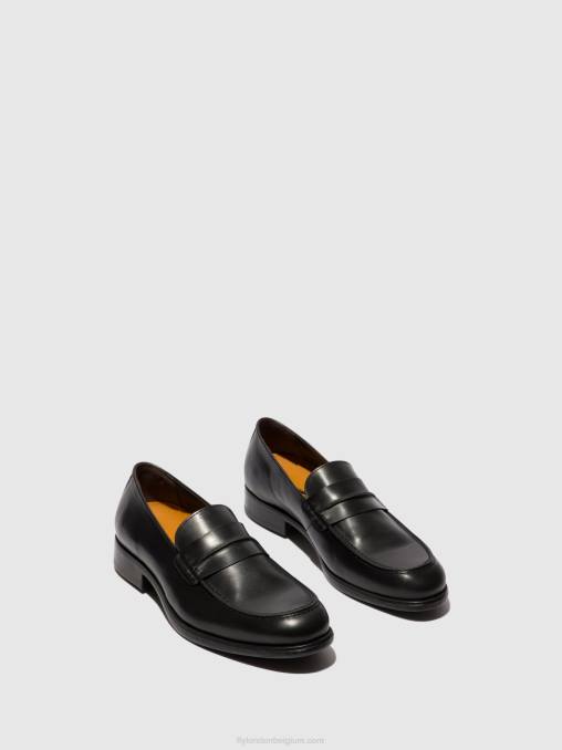 zwart Fly London Heren instappers schoenen mebo956 V2B0816
