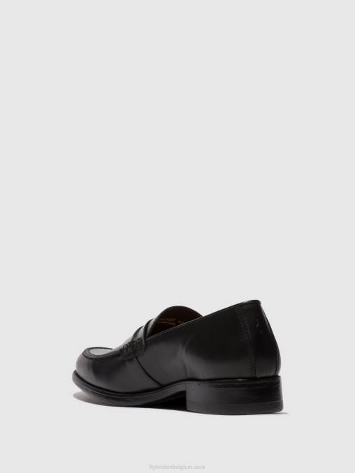 zwart Fly London Heren instappers schoenen mebo956 V2B0816