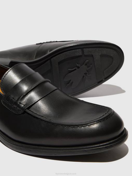 zwart Fly London Heren instappers schoenen mebo956 V2B0816