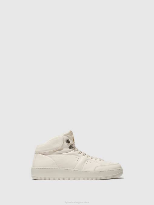 gebroken wit Fly London Heren high-top sneakers beat514 V2B0839