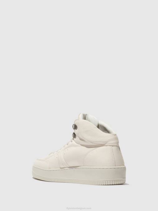 gebroken wit Fly London Heren high-top sneakers beat514 V2B0839