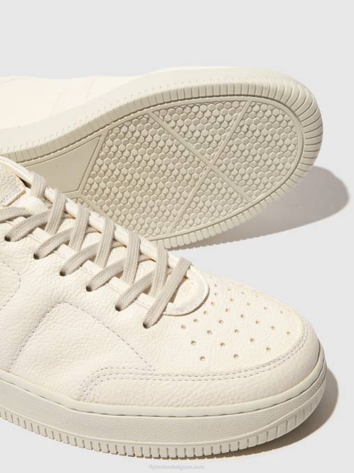 gebroken wit Fly London Heren sneakers met veters bude516 V2B0836