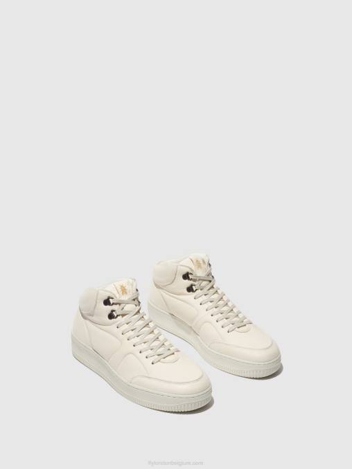 gebroken wit Fly London Heren vetersneakers beap543 V2B0834