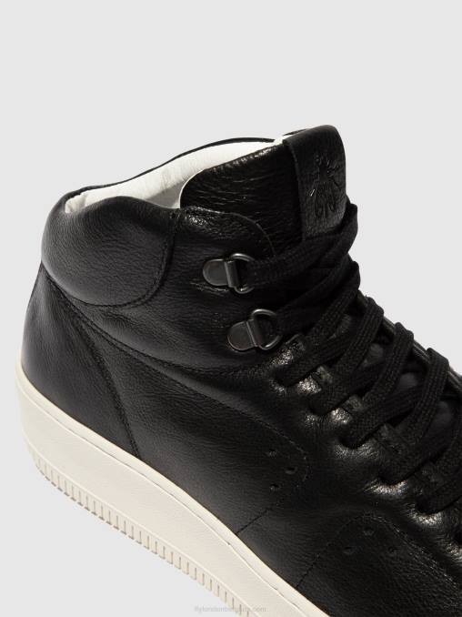 zwart Fly London Heren high-top sneakers beat514 V2B0841