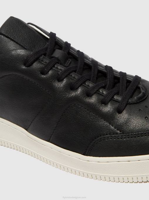 zwart Fly London Heren sneakers met veters bude516 V2B0840