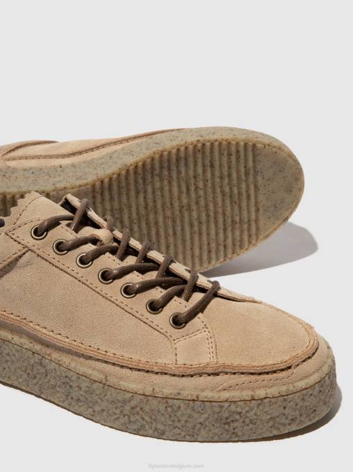 beige Fly London Heren veterschoenen ronn519 V2B0829