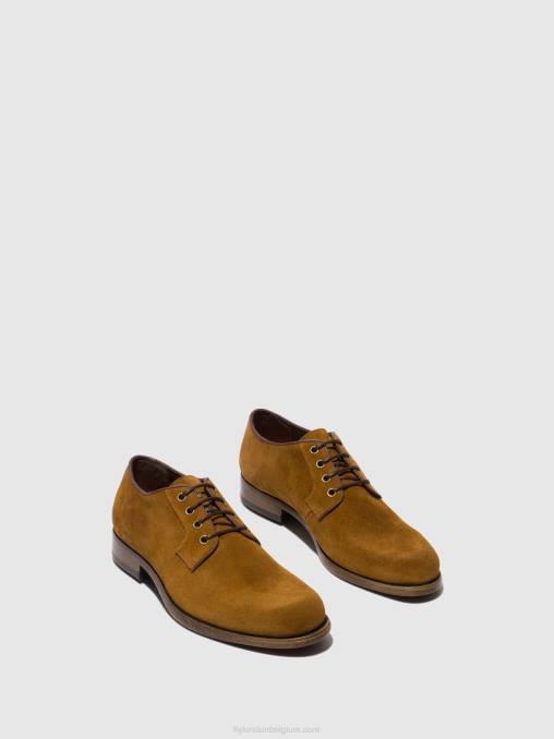 bruinen Fly London Heren veterschoenen maso957 V2B0820