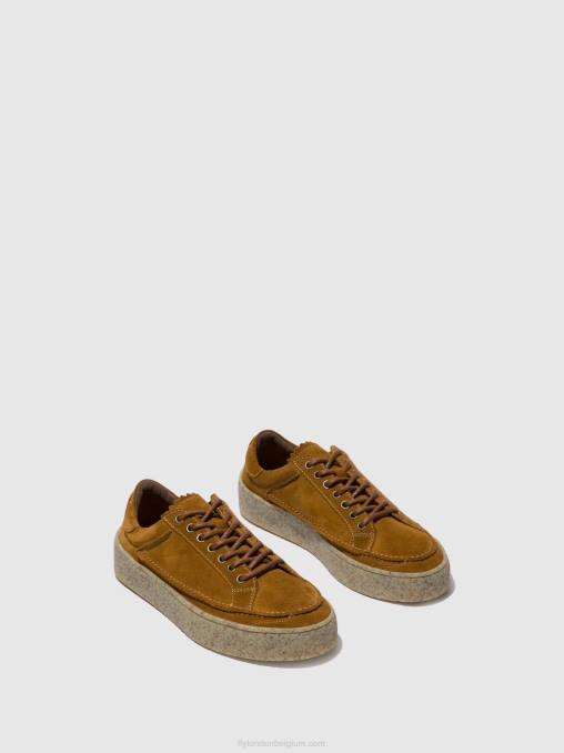 bruinen Fly London Heren veterschoenen ronn519 V2B0831