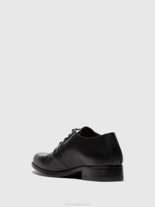 zwart Fly London Heren veterschoenen maso957 V2B0822