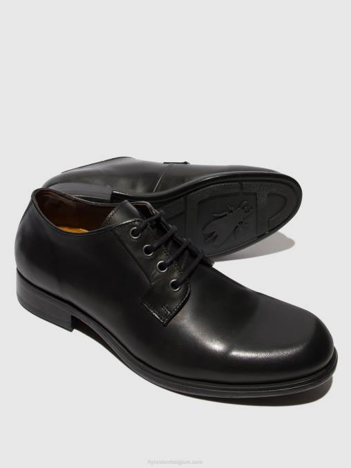 zwart Fly London Heren veterschoenen maso957 V2B0822