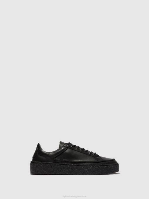 zwart Fly London Heren veterschoenen ronn519 V2B0825