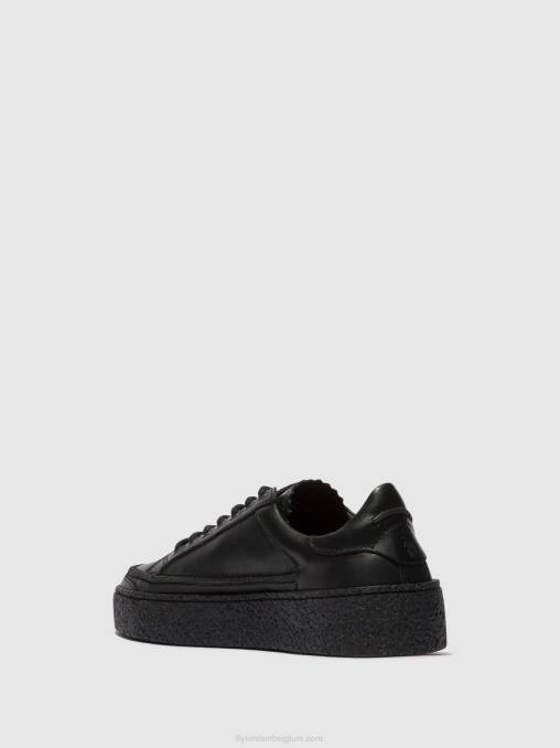 zwart Fly London Heren veterschoenen ronn519 V2B0825