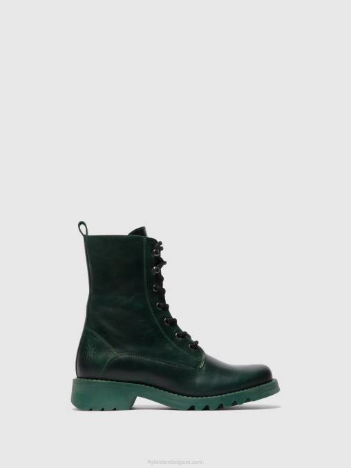 benzine (benzine zool) Fly London vrouwen enkellaarzen met veters reid893 V2B092