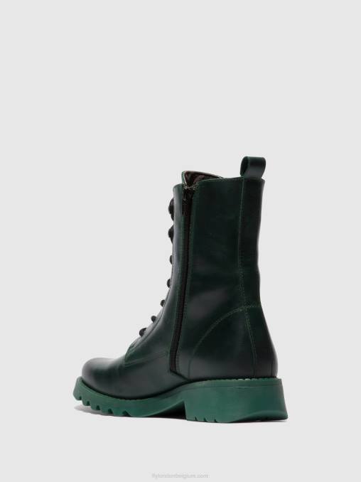benzine (benzine zool) Fly London vrouwen enkellaarzen met veters reid893 V2B092