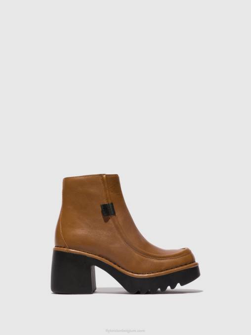 cuio Fly London vrouwen enkellaarzen met ritssluiting mite249 V2B054
