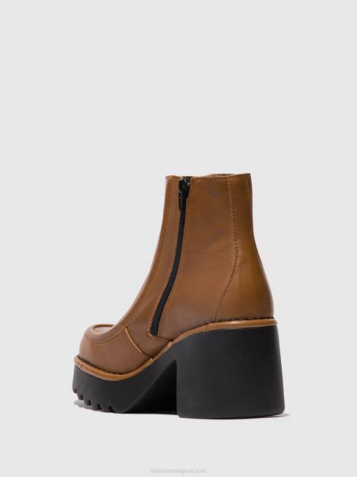 cuio Fly London vrouwen enkellaarzen met ritssluiting mite249 V2B054