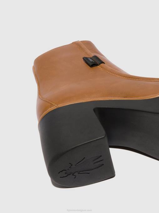 cuio Fly London vrouwen enkellaarzen met ritssluiting mite249 V2B054