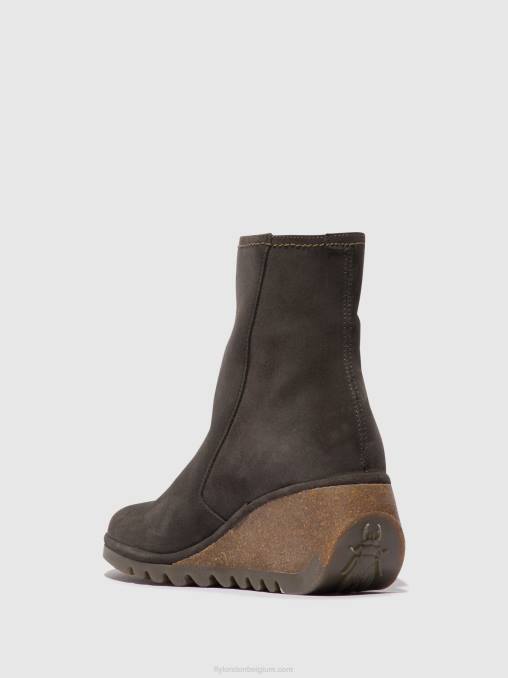 diesel Fly London vrouwen enkellaarsjes met rits nela407 V2B050