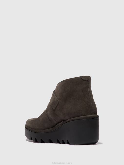 diesel Fly London vrouwen enkellaarzen met gespen geboorte397 V2B0151