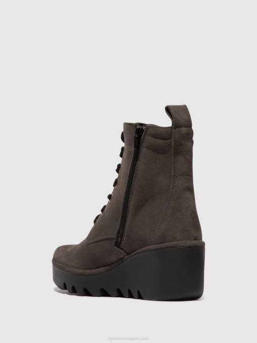 diesel Fly London vrouwen enkellaarzen met veters biaz329 V2B0110