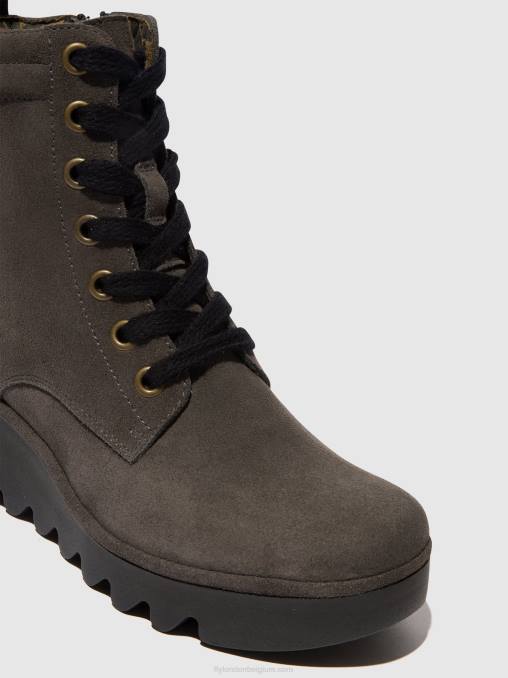 diesel Fly London vrouwen enkellaarzen met veters biaz329 V2B0110