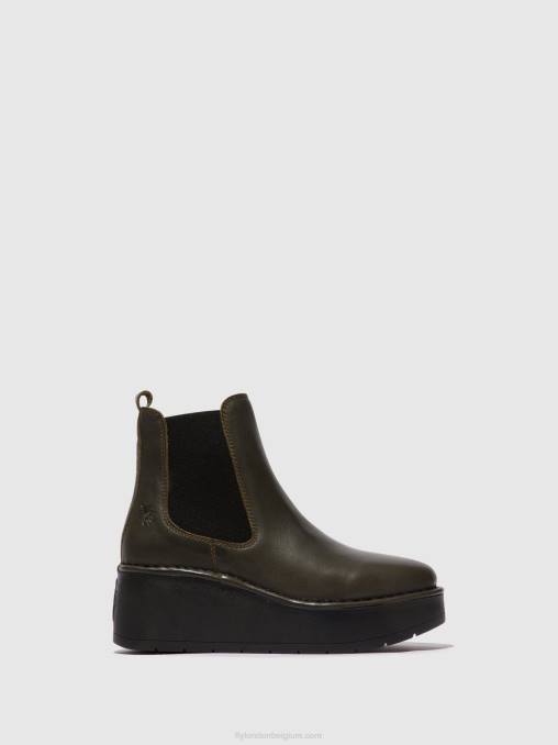 dk. groente Fly London vrouwen chelsea enkellaarzen hama238 V2B0139