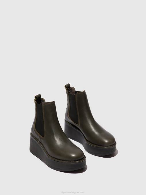 dk. groente Fly London vrouwen chelsea enkellaarzen hama238 V2B0139