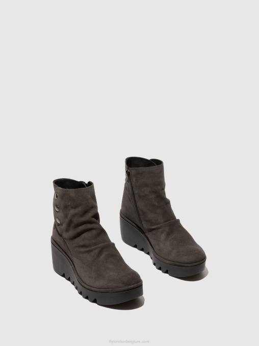 geoliede diesel Fly London vrouwen enkellaarzen met rits brom344 V2B0183