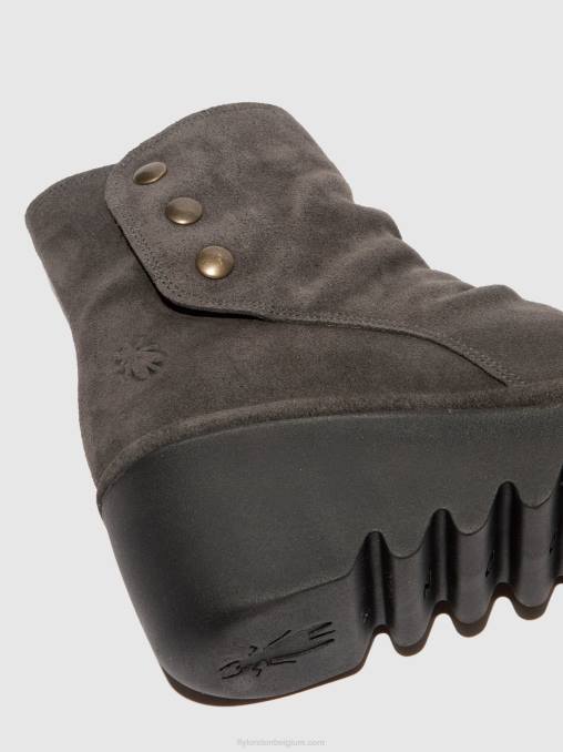 geoliede diesel Fly London vrouwen enkellaarzen met rits brom344 V2B0183