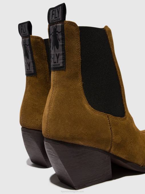 kameel Fly London vrouwen Chelsea enkellaarzen torm911 V2B0113