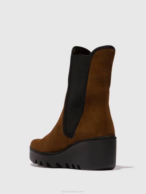 kameel Fly London vrouwen chelsea enkellaarzen byro395 V2B0146