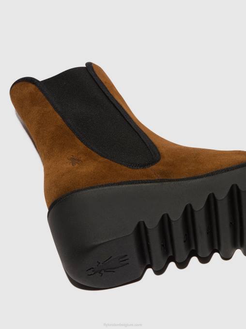 kameel Fly London vrouwen chelsea enkellaarzen byro395 V2B0146