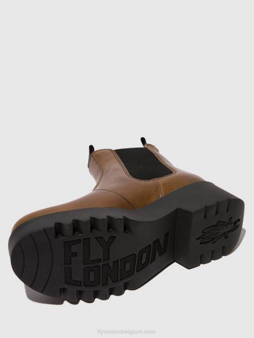 kameel Fly London vrouwen chelsea enkellaarzen medi789 V2B0135