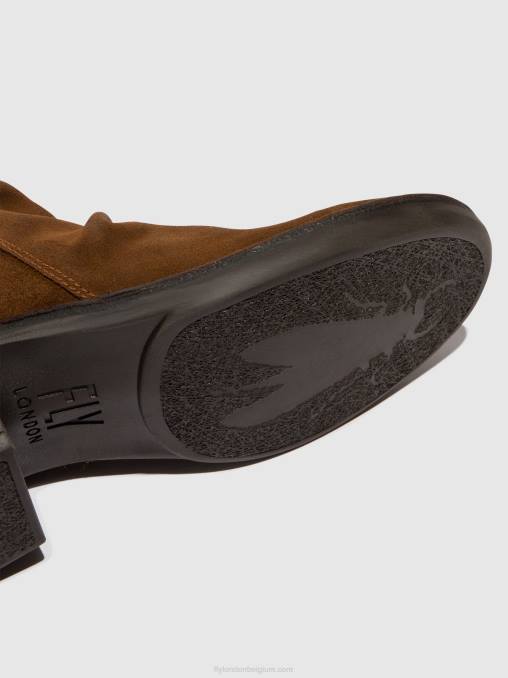 kameel Fly London vrouwen enkellaarzen met rits merk093 V2B055