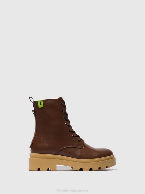 misselijkheid chocolade Fly London vrouwen enkellaarzen met veters jacy881 V2B0163