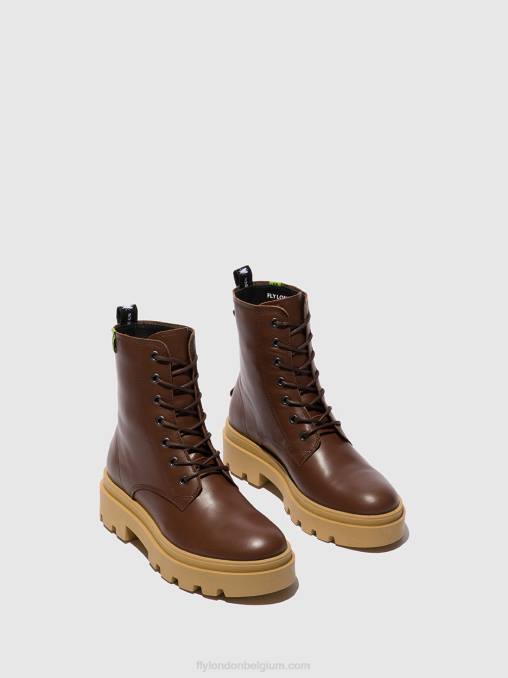 misselijkheid chocolade Fly London vrouwen enkellaarzen met veters jacy881 V2B0163
