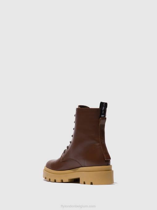 misselijkheid chocolade Fly London vrouwen enkellaarzen met veters jacy881 V2B0163