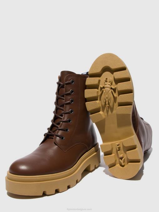 misselijkheid chocolade Fly London vrouwen enkellaarzen met veters jacy881 V2B0163