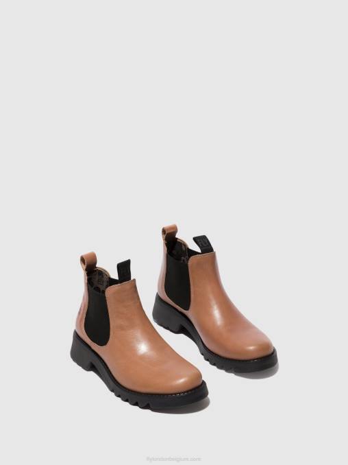 roze (zwarte zool) Fly London vrouwen chelsea enkellaarzen rika894 V2B0121