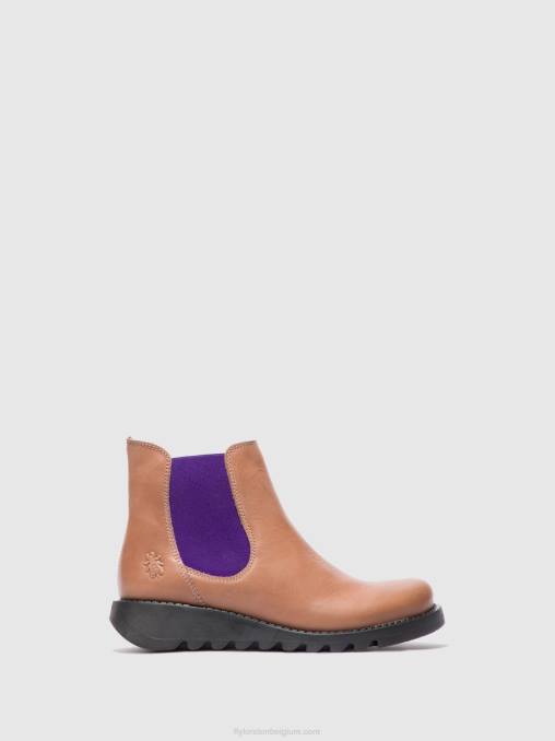 salv vloerkleed rose (violet elastiek) Fly London vrouwen chelsea enkellaarzen V2B0177