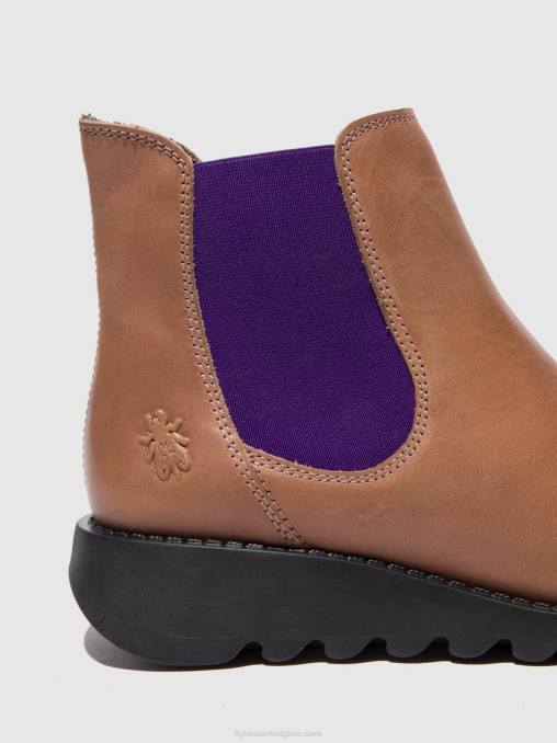 salv vloerkleed rose (violet elastiek) Fly London vrouwen chelsea enkellaarzen V2B0177