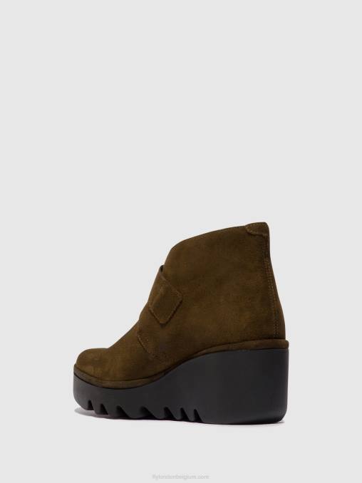 slib Fly London vrouwen enkellaarzen met gespen geboorte397 V2B0153