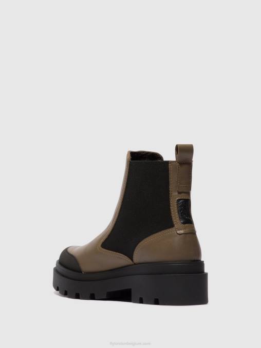 taupe Fly London vrouwen chelsea enkellaarzen jeba879 V2B0133