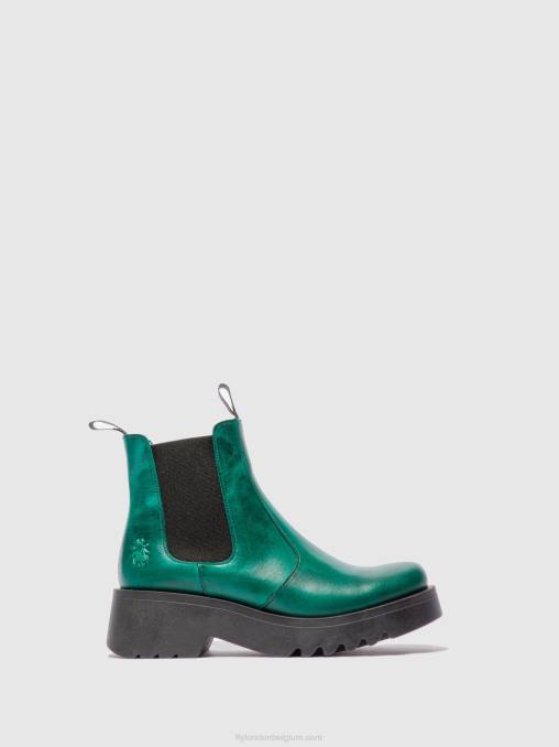 vloerkleed klavergroen Fly London vrouwen chelsea enkellaarzen medi789 V2B0224